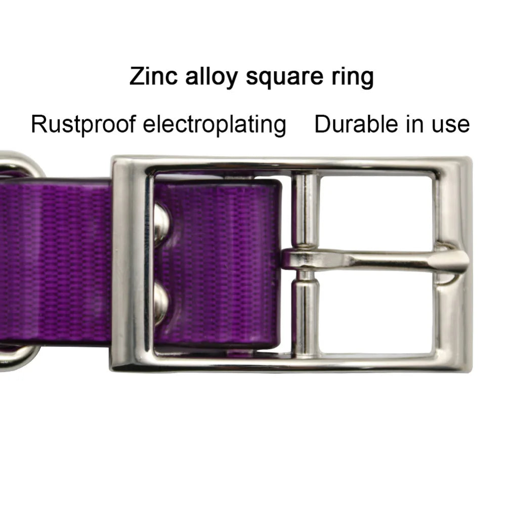 Collare Impermeabile per Cani – TPU + Nylon Resistente e Anti-Odore