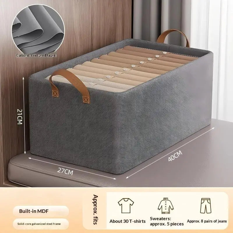 Organizer Armadio a Scomparti – Porta Vestiti e Pantaloni Salvaspazio