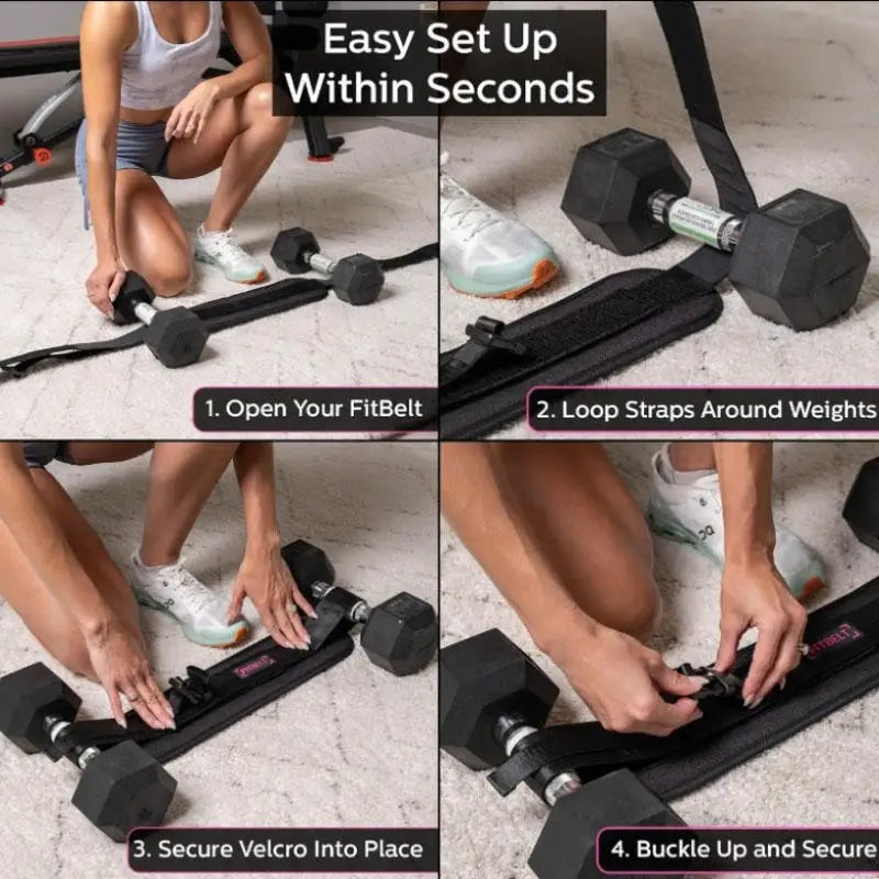 Cintura Hip Thrust – Glute Trainer Regolabile per Allenamento