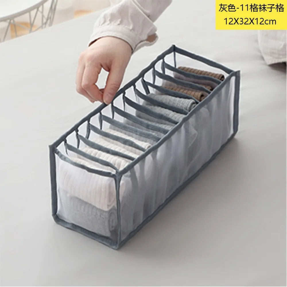 Organizer per Jeans e Vestiti – Box Salvaspazio per Armadio e Cassetti