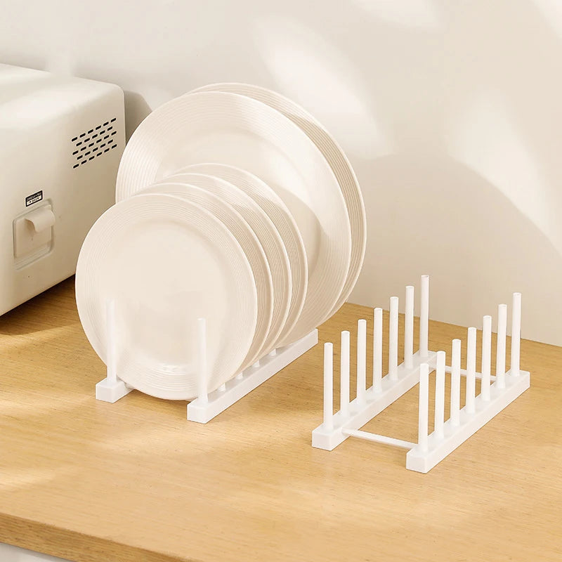 Scolapiatti Multifunzionale in Plastica – Organizer Cucina Salvaspazio