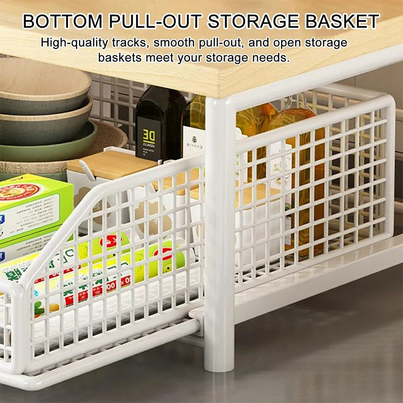 Organizer Cucina Salvaspazio Multiuso – Ripiano per Microonde e Accessori