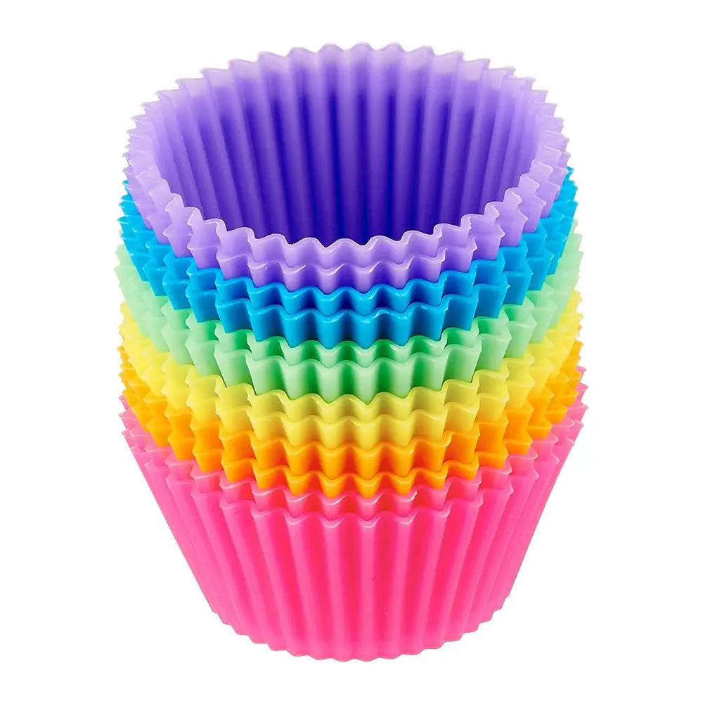 Stampini in Silicone per Muffin e Cupcake (12 Pezzi) – Antiaderenti