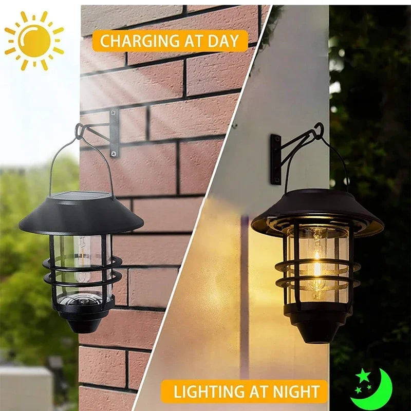Lampada Solare da Parete – Luce LED Decorativa per Esterni