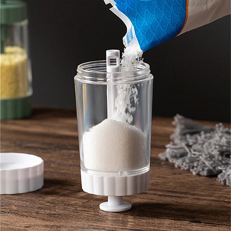 Set Barattoli per Spezie – Contenitori Sale e Pepe con Organizer