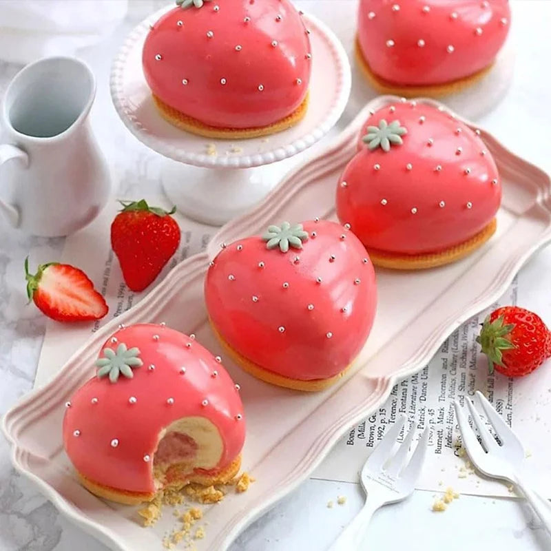 Stampini in Silicone a Forma di Cuore – Dolci Creativi