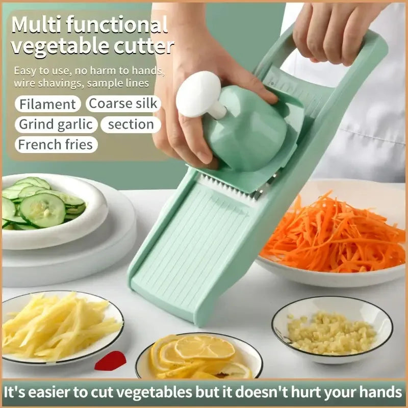 Taglia Verdure Multifunzionale – Taglio Facile e Veloce