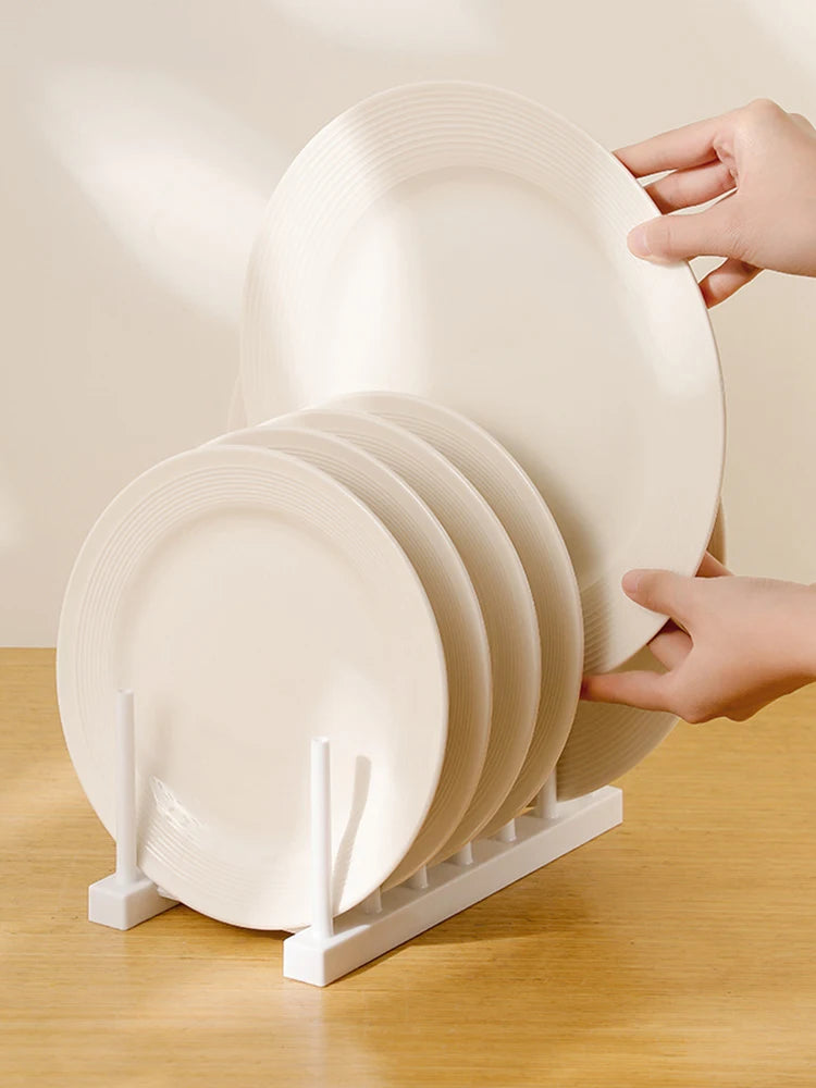 Scolapiatti Multifunzionale in Plastica – Organizer Cucina Salvaspazio