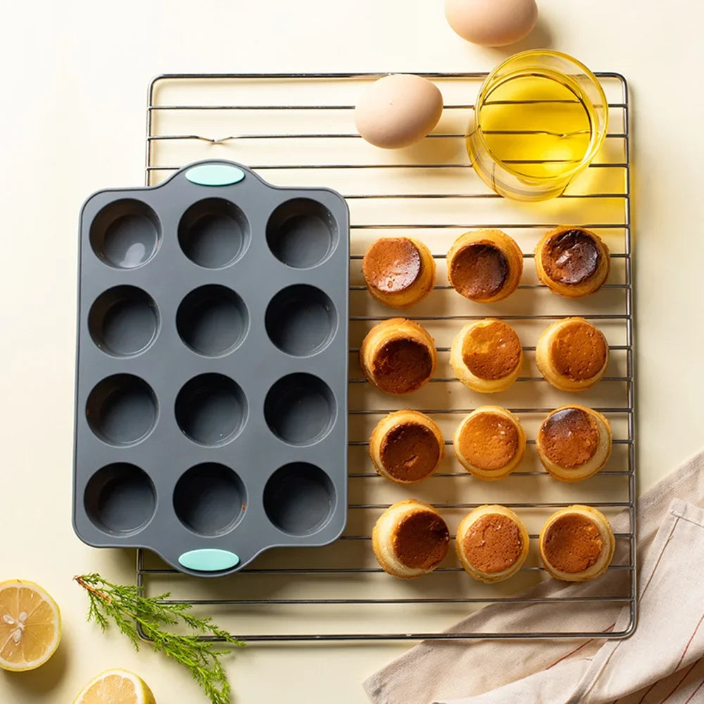 Stampini in Silicone per Muffin e Cupcake – Antiaderenti