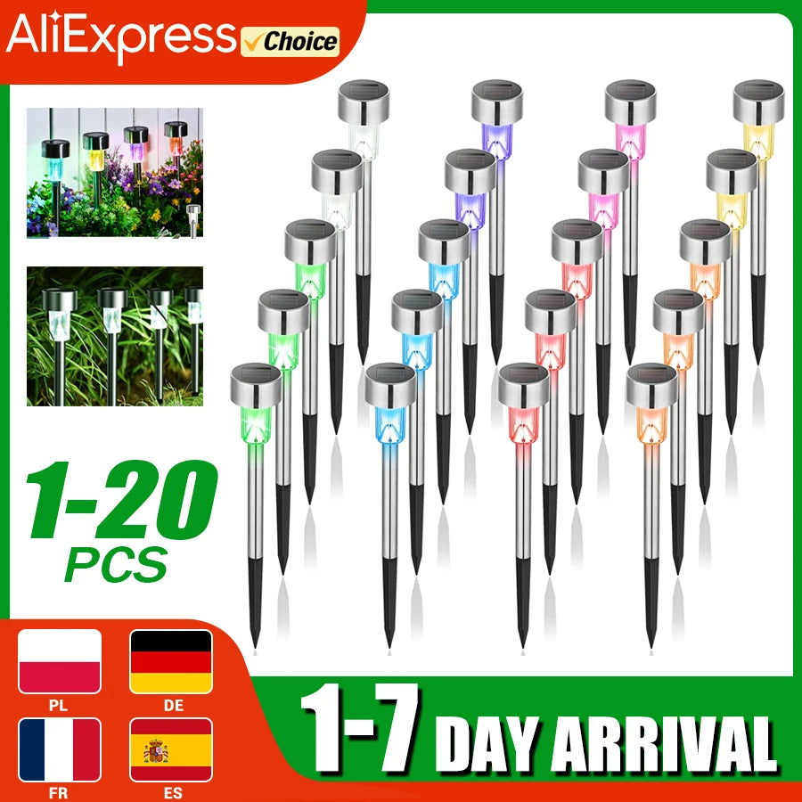 Lampade Solari da Giardino – Illuminazione LED per Esterni