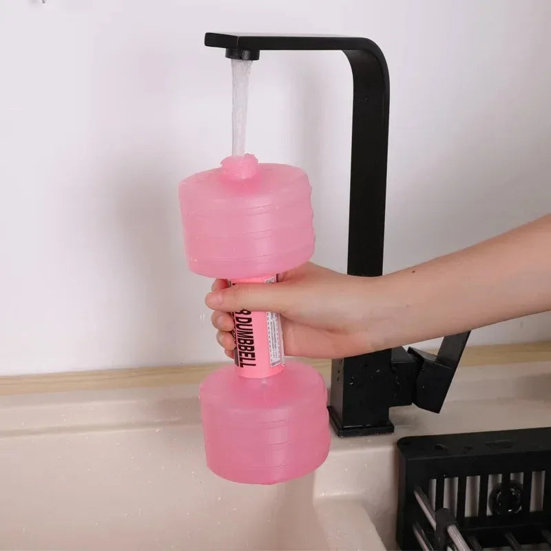 Manubrio ad Acqua – Bottiglia Fitness Portatile per Allenamento