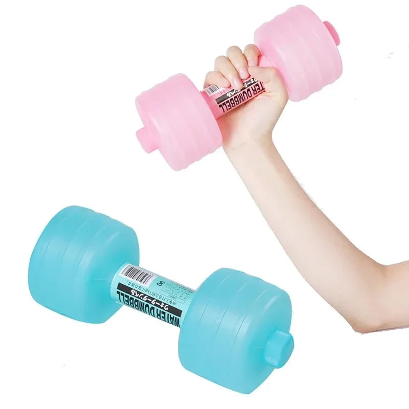 Manubrio ad Acqua – Bottiglia Fitness Portatile per Allenamento