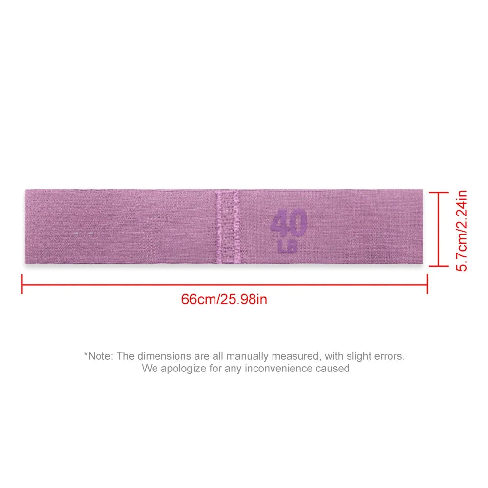 Bande Elastiche Fitness – Resistance Bands per Gambe e Glutei