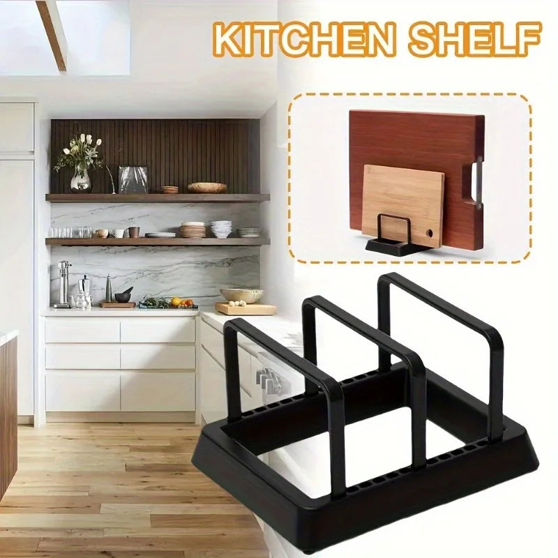 Organizer Porta Pentole e Padelle – Supporto Salvaspazio da Cucina