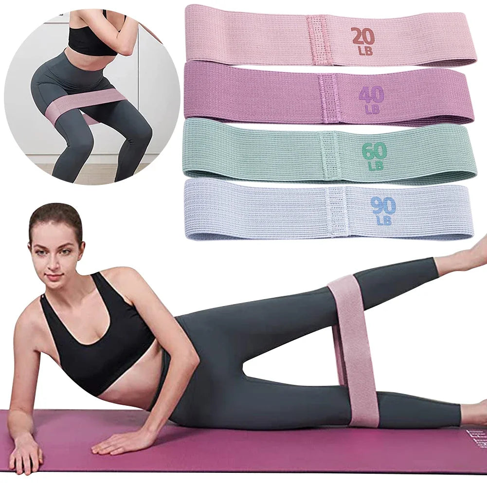 Bande Elastiche Fitness – Resistance Bands per Gambe e Glutei