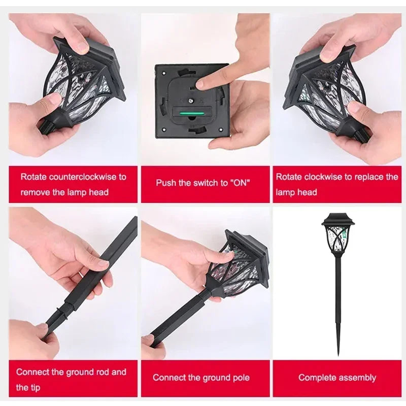 Solar Garden Lights – Lampade Solari da Giardino Impermeabil