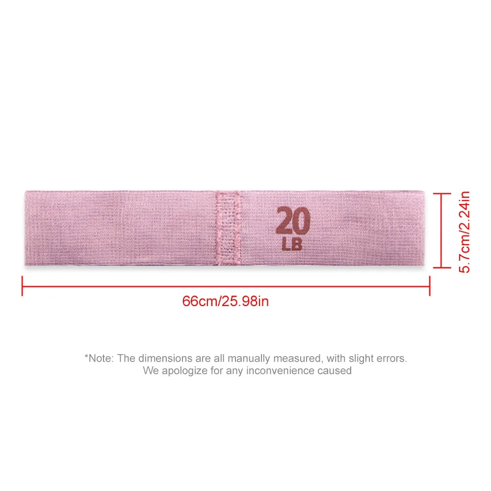 Bande Elastiche Fitness – Resistance Bands per Gambe e Glutei