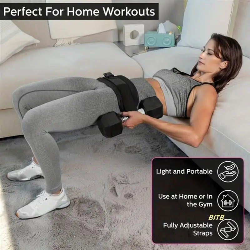 Cintura Hip Thrust – Glute Trainer Regolabile per Allenamento