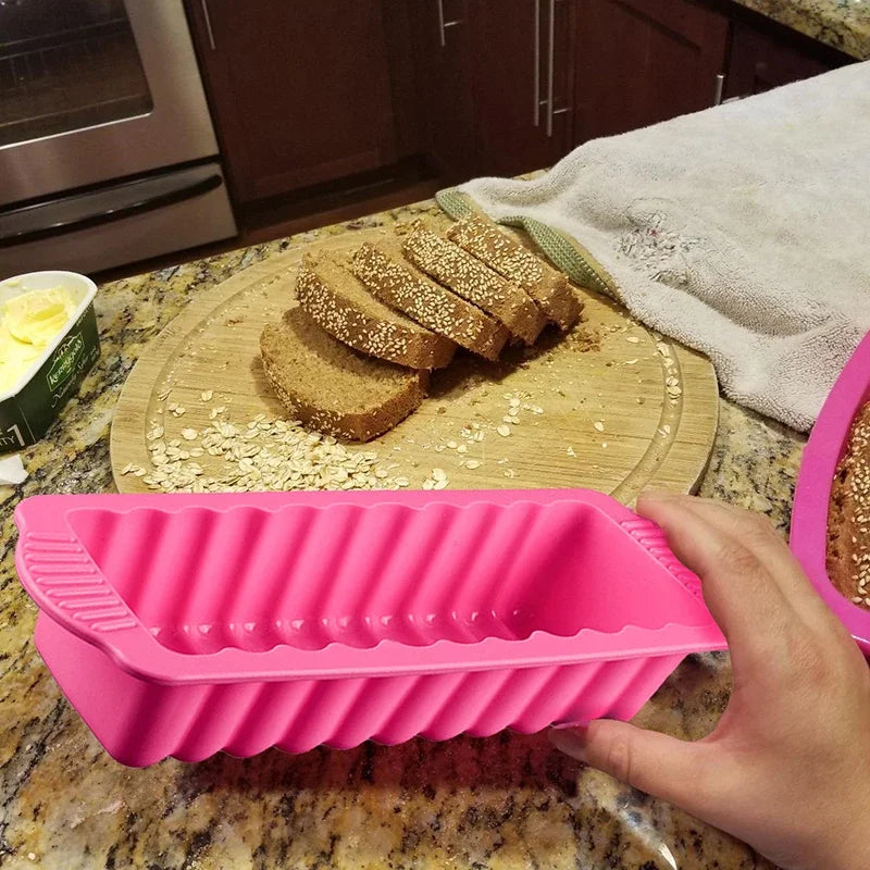 Stampo in Silicone per Pane e Dolci – Rettangolare