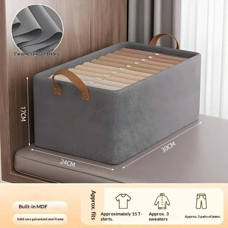 Organizer Armadio a Scomparti – Porta Vestiti e Pantaloni Salvaspazio