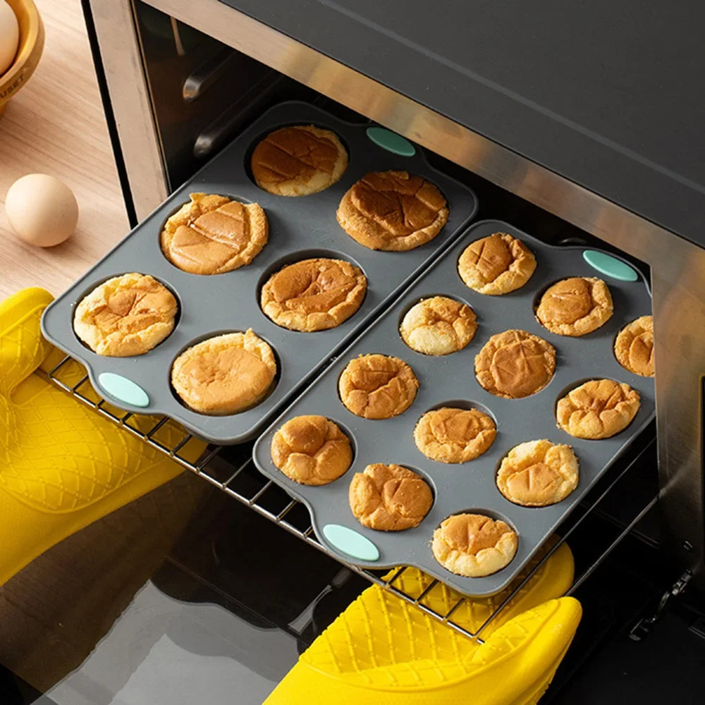 Stampini in Silicone per Muffin e Cupcake – Antiaderenti