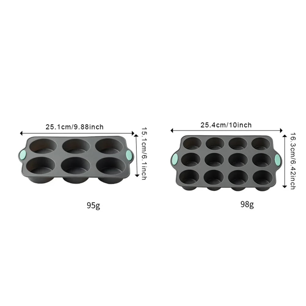 Stampini in Silicone per Muffin e Cupcake – Antiaderenti